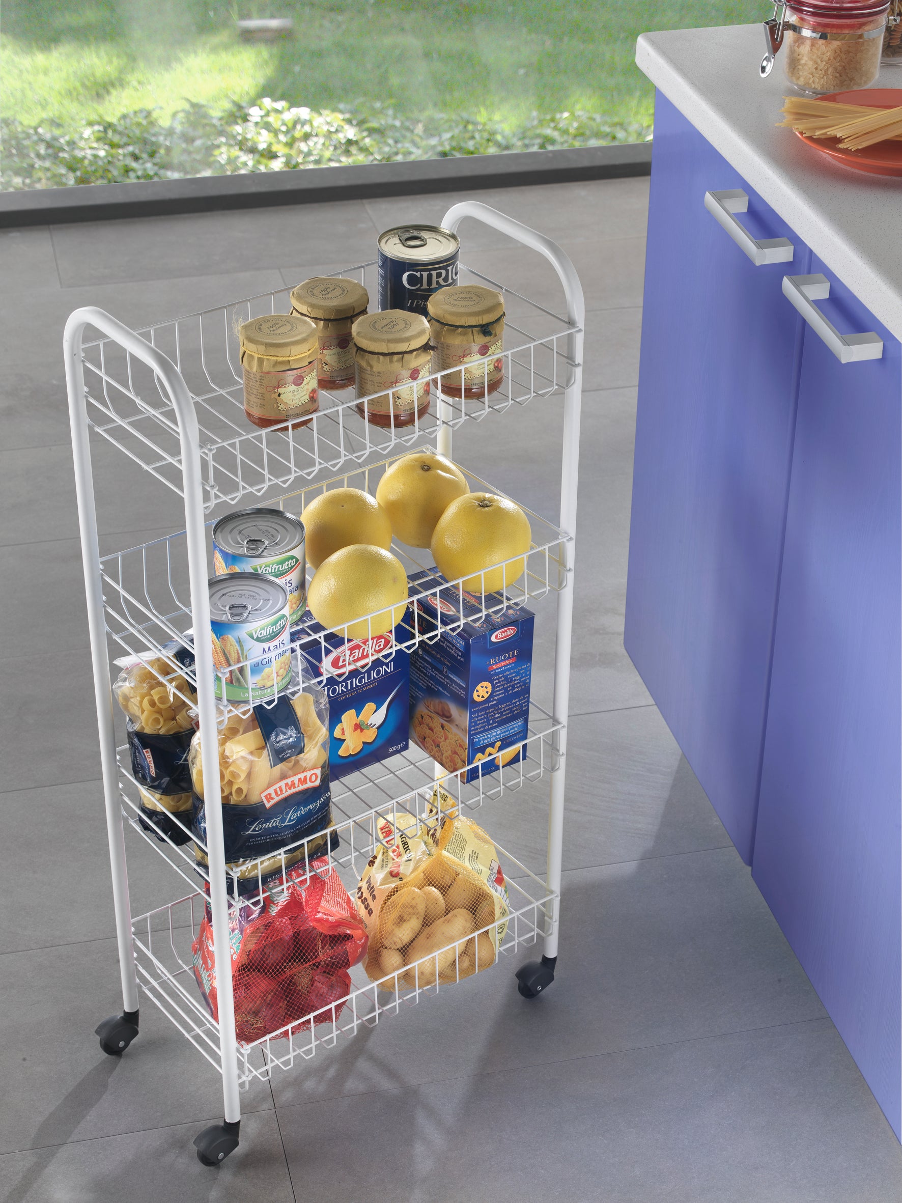 Етажерка на колелца 4 нива, Pisa