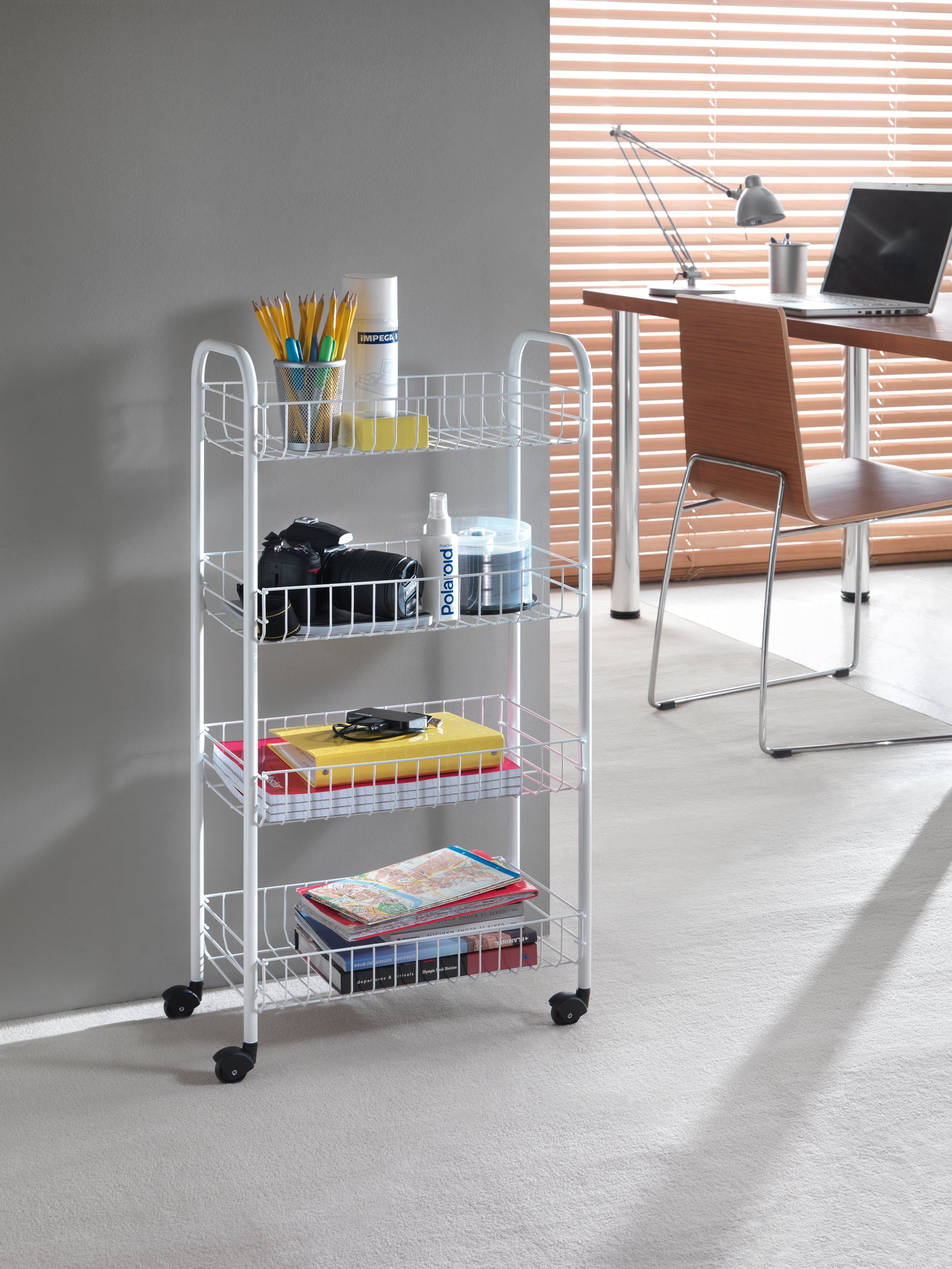 Етажерка на колелца 4 нива, Pisa