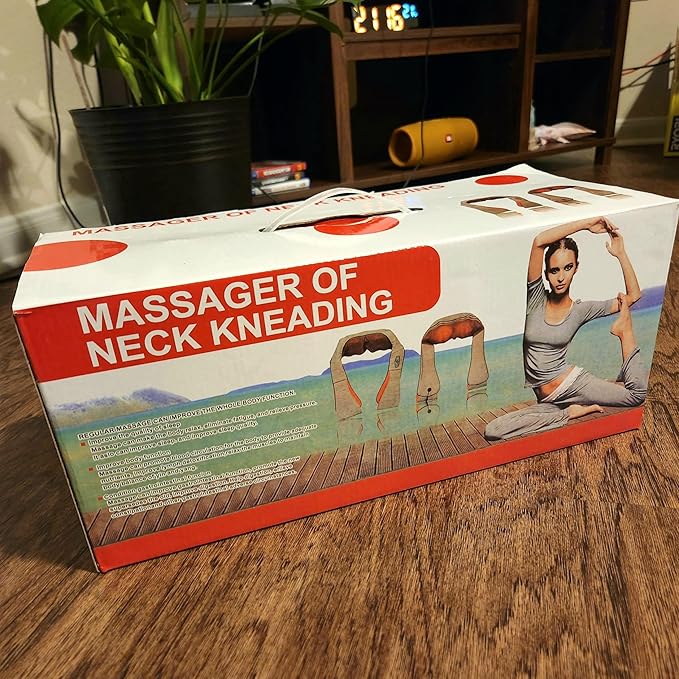 Универсален масажор за врат и гръб с функция за нагряване