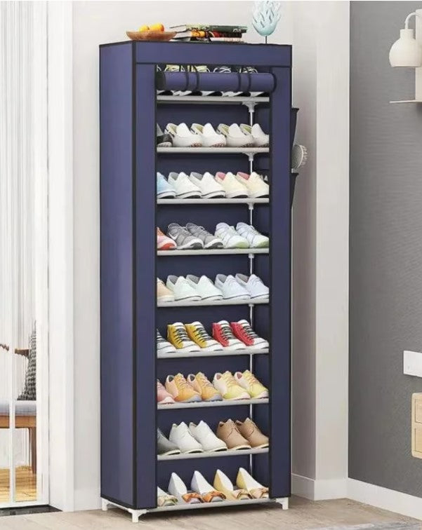 9 етажна сглобяема етажерка за обувки