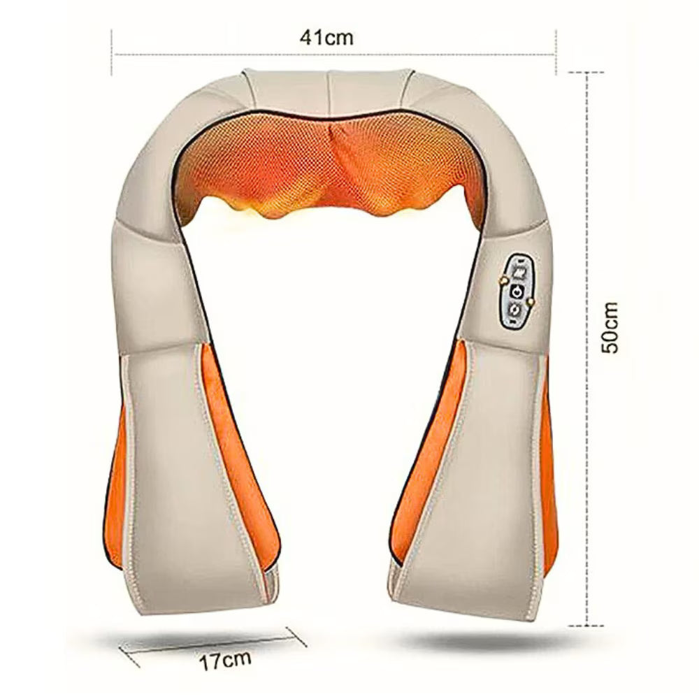 Универсален масажор за врат и гръб с функция за нагряване